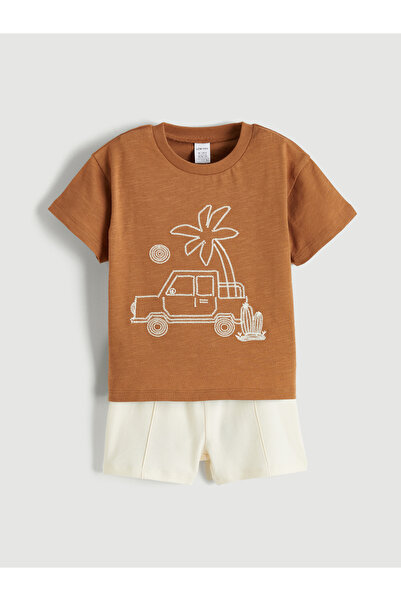LC Waikiki Printed Baby Boys' Set