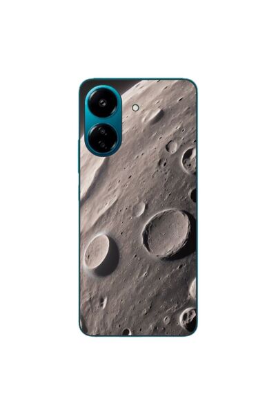 OEM Husa compatibila cu Xiaomi Redmi 13C 4G Silicon Gel Tpu Model Moon Surface
