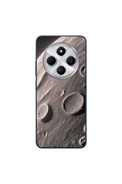 OEM Husa compatibila cu Xiaomi Redmi 14C Silicon Gel Tpu Model Moon Surface