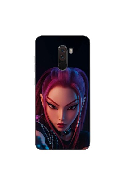 OEM Case compatible with Xiaomi Pocophone F1 Silicone Gel Tpu Pattern KPop De...
