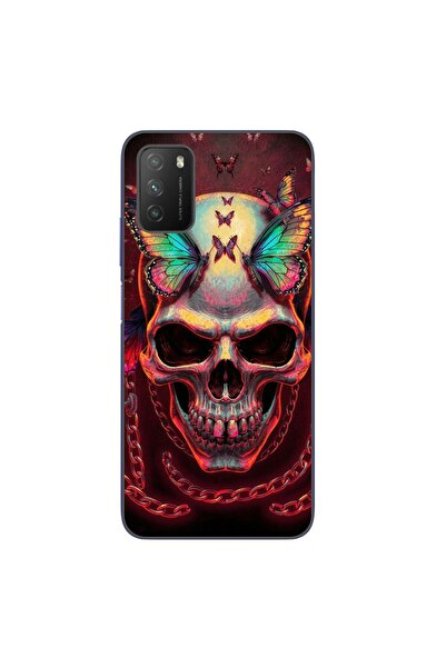 OEM Калъф, съвместим с Xiaomi Poco M3, силиконов гел TPU модел, холографски ч...