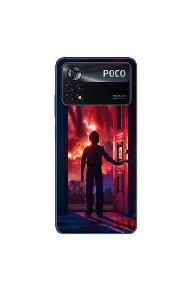 OEM Husa compatibila cu Xiaomi Poco X4 Pro Silicon Gel Tpu Model Stranger Thi...