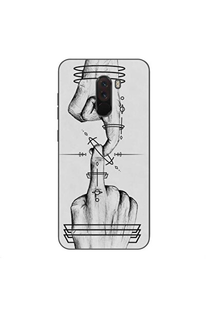 OEM Калъф, съвместим с Xiaomi Pocophone F1, силиконов гел TPU модел Universe ...