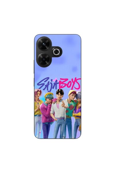 OEM Case compatible with Xiaomi Redmi 13 4G Silicon Gel Tpu Model KPop Demon ...