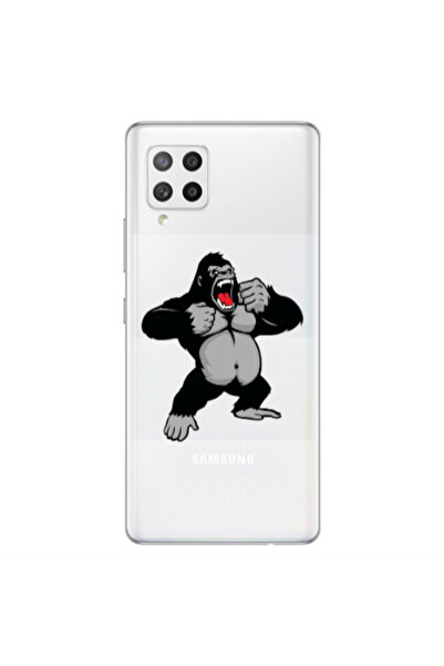 Other Samsung A42 5G Angry Gorilla2 Transparent Silicone TPU Θήκη
