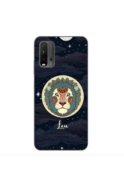 OEM Case compatible with Xiaomi Redmi 9T Silicone Gel Tpu Pattern Horoscope Leo