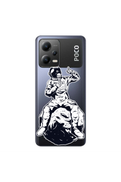 Other Xiaomi Poco X5 ice cream in space Transparent Silicone TPU Θήκη