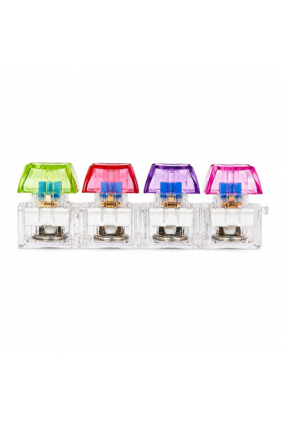 BaoBao Jucărie Antistres Tastă Mecanică cu LED, 7cm - /