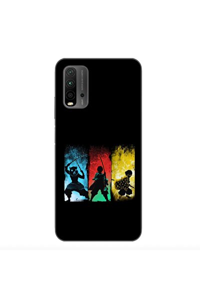OEM Husa compatibila cu Xiaomi Redmi 9T Silicon Gel Tpu Model Demon Slayer Team