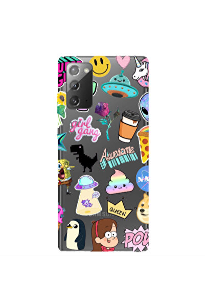 Other Samsung Note 20 Cartoon queen Transparent Silicone TPU Θήκη