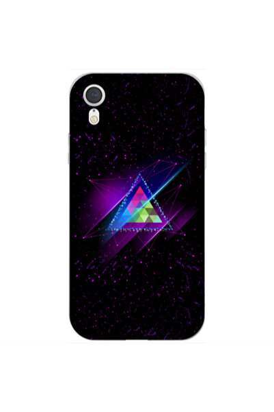Other Apple iPhone Xr Triangle stars Transparent Silicone TPU Θήκη