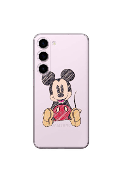 Other Samsung S23 Plus Mickey mouse 2 Transparent Silicone TPU Θήκη