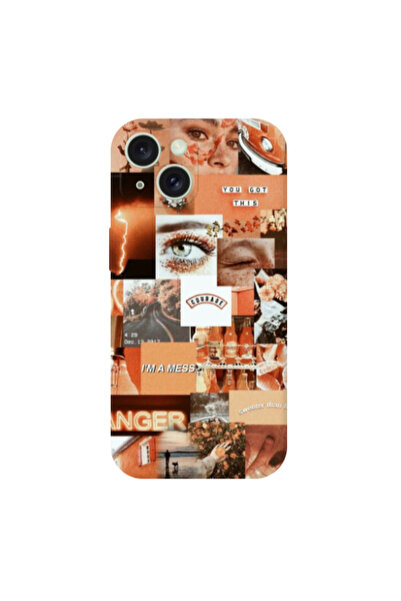 Other Apple iPhone 15 Plus Peachy Haze Transparent Silicone TPU Θήκη