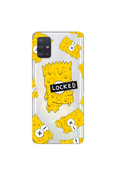 Other Samsung A51 Bart Simpson Transparent Silicone TPU Θήκη