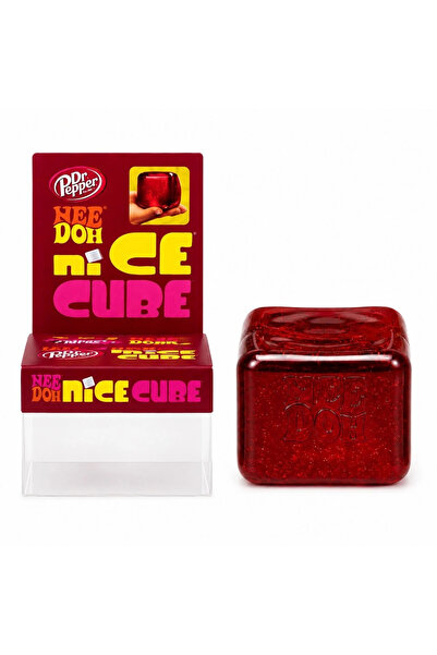 BaoBao Jucarie antistres Squishy Ice Cube Rosu, model cub de gheata /