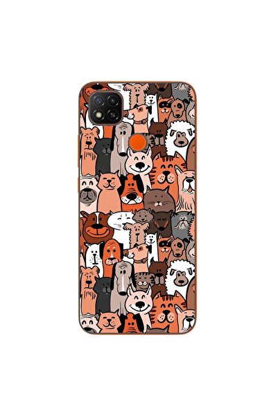 OEM Husa compatibila cu Xiaomi Redmi 9C, 9C NFC Silicon Gel Tpu Model Caini s...