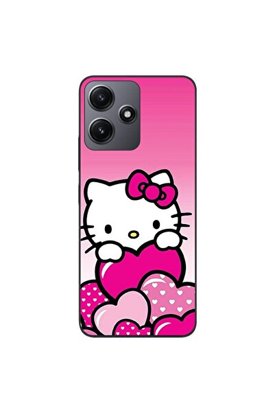 OEM Husa compatibila cu Xiaomi Redmi 12 5G Silicon Gel Tpu Model Hello Kitty ...