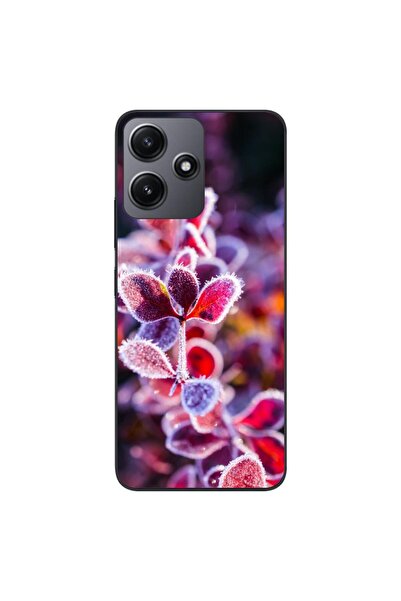 OEM Husa compatibila cu Xiaomi Redmi 12 5G Silicon Gel Tpu Model Flori Inghetate