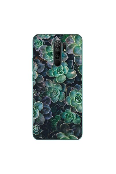 OEM Husa compatibila cu Xiaomi Redmi 9 Silicon Gel Tpu Model Flori de Stanca