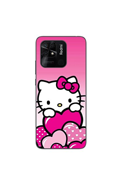 OEM Husa compatibila cu Xiaomi Redmi 10C Silicon Gel Tpu Model Hello Kitty Pi...