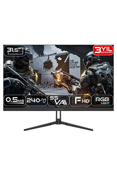 FAZEON X32F240S 31.5 inc 240Hz 0.5ms RGB HDMI DP Adaptive Sync HDR10 FHD SS V...