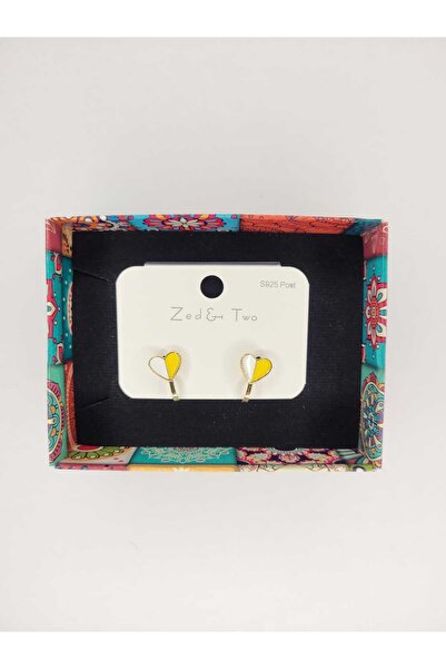 ÖZÇTAKI Steel Children's Earrings - Clip-On (Non-Pierced) - Heart Model - for...
