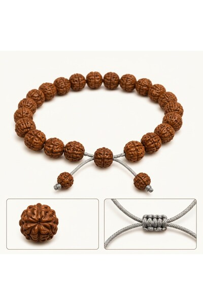 BBCN Rudraksha Mala Bracelet