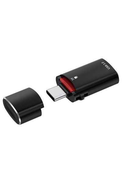 wiks Type-C Card Reader – Plug and Play Memory Card Data Transfer Device