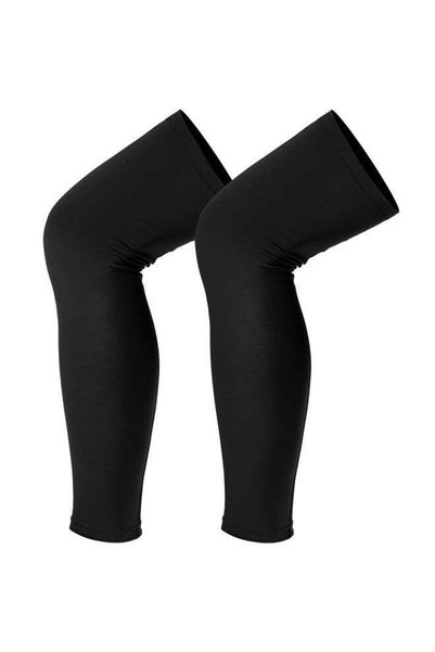 Generic Leg Sleeves Compression Long Knee Sleeve UV Protect for Men Women Sport Basketball Football