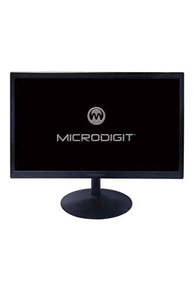 Microdigit 18.5-Inch Royal Narrow Series Premium LED Monitor Black