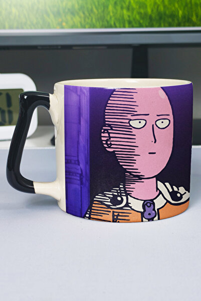 ZipZap One Punch Man Anime Printed Ceramic Luxury Mug (1 Piece) Custom Black ...