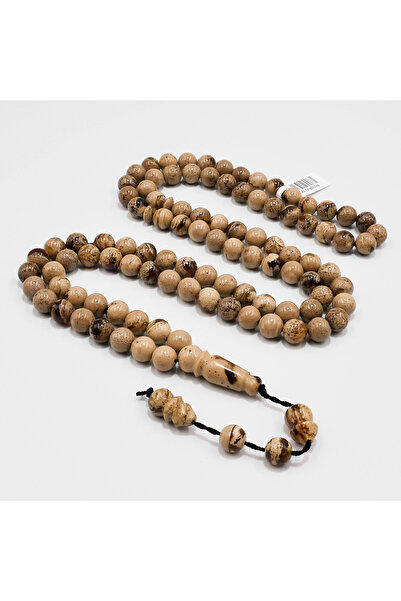 genernic Sumatran Amber Rosary 99 Beads, 58g , Round Cut Prayer Beads ,10 mm ...
