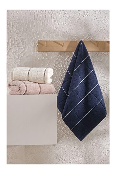 LC Waikiki Nevavm Microcotton 100% Cotton 3-Piece Hand and Face Towel Set 50X...