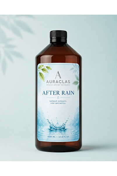 After Rain Ortam Kokusu Esansı 1000 ML Koku Makinesi Esansı | Fresh ve Ferah Koku