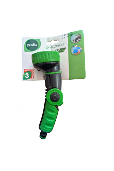 GEOLIA Pistol Stropit Gradina Profesional 8 Jeturi Geo Comfort, Reglaj Jet Ap...