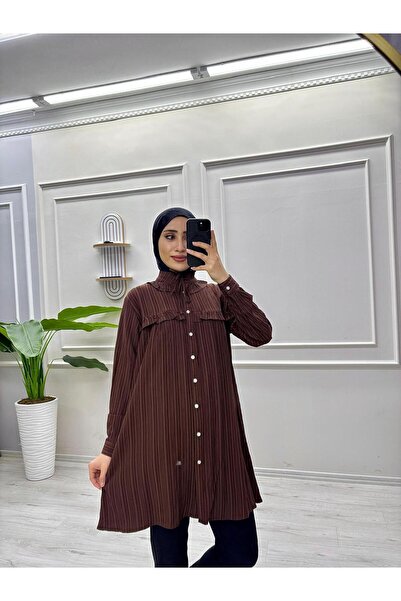 moda acar Tie-Neck Tunic