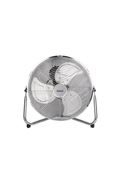 Zilan Retro floor fan ZLN2348 - 36cm, 50W, 3 speeds, chrome-plated stainless ...