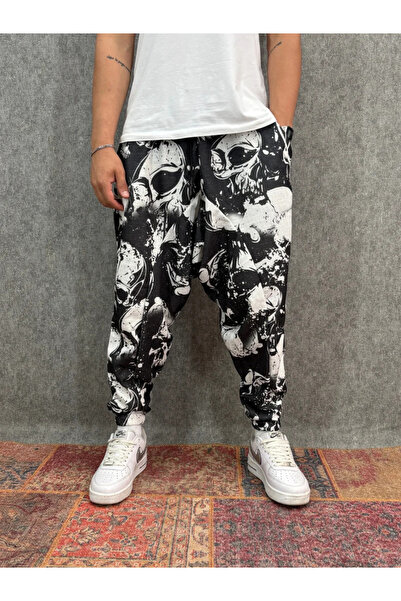 FıttingRoom Patterned Shalwar with Elastic Waist