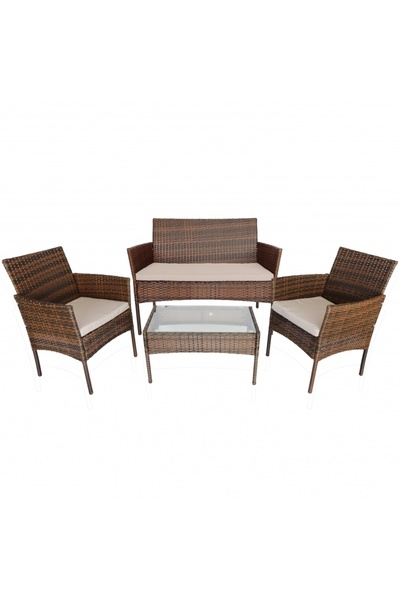 DE HOME Set mobilier de gradina DeHome Jardin A16, 4 locuri