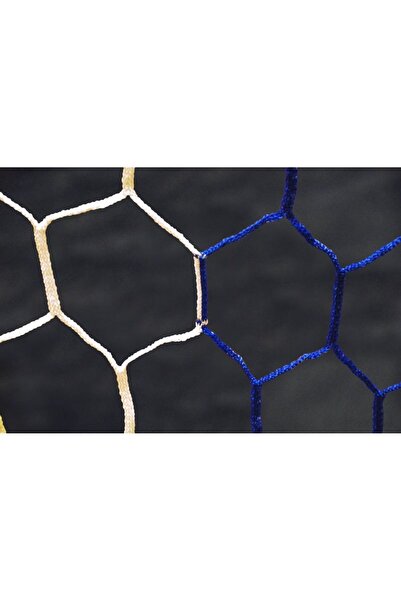 MSP Fotbalová branková síť 7,32 x 2,44 x 2 x 2 m, drát 4 mm, šestihranná síťo...
