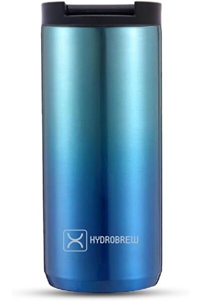 Hydrobrew Double-Walled Insulated Water Bottle, Blue, 400ml Capacity