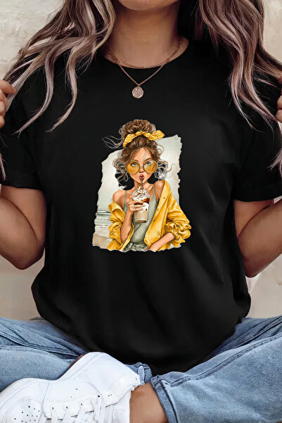 Sarah's Boutique Women's T-shirt – 100% cotton – Beach Coffee