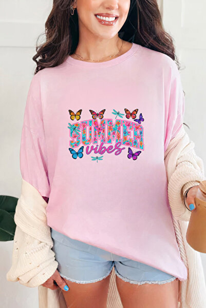 Sarah's Boutique Women's T-shirt – 100% cotton – Butterfly Vibes