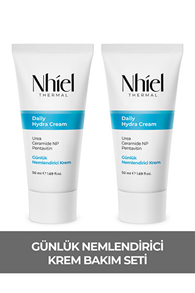Nhiel Thermal İkili Günlük Nemlendirici Krem Bakım Seti (Ceramide, Pentavitin)