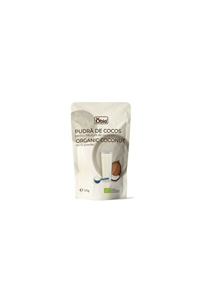 OBİO Pudră de băutură organică din nucă de cocos 125g
