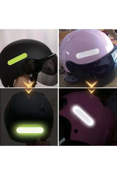 OEM Reflective Bicycle Stickers, Multicolor, Increased Visibility and Safety,...