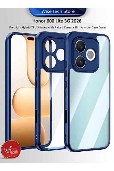 Wtech غطاء حماية نحيف ممتاز لهاتف Honor 600 Lite 5G 2026، مصنوع من السيليكون ...