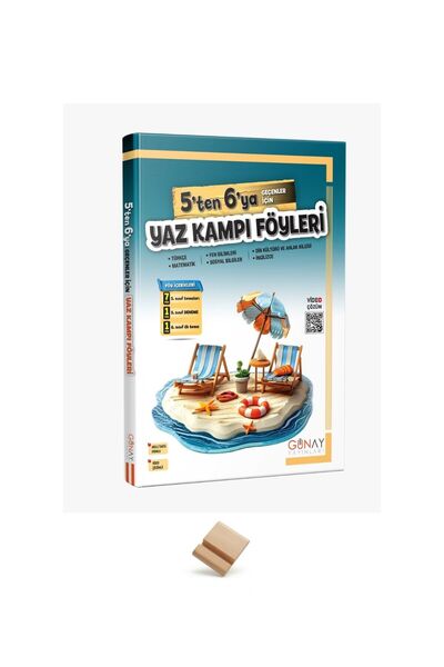 Günay Yayınları Günay 5'ten 6'ya Geçenler İçin Yaz Kampı Föyleri ve Telefon S...