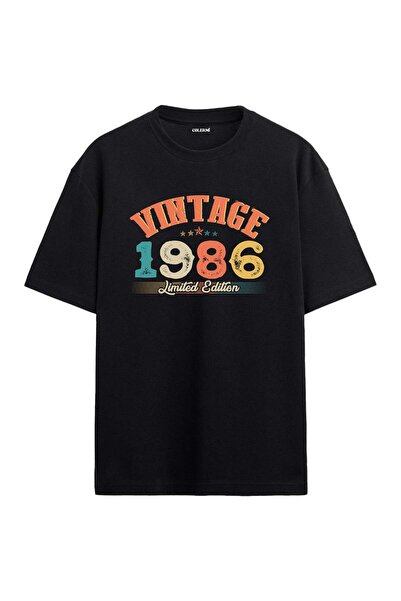 Colermi 1986 Vintage Echo Oversized T-Shirt