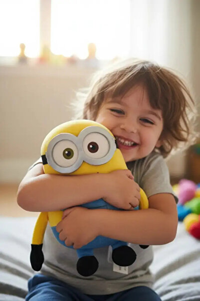 Miniso Minions Licensed Bob Plush Toy – Soft and Decorative Figure 20 cm